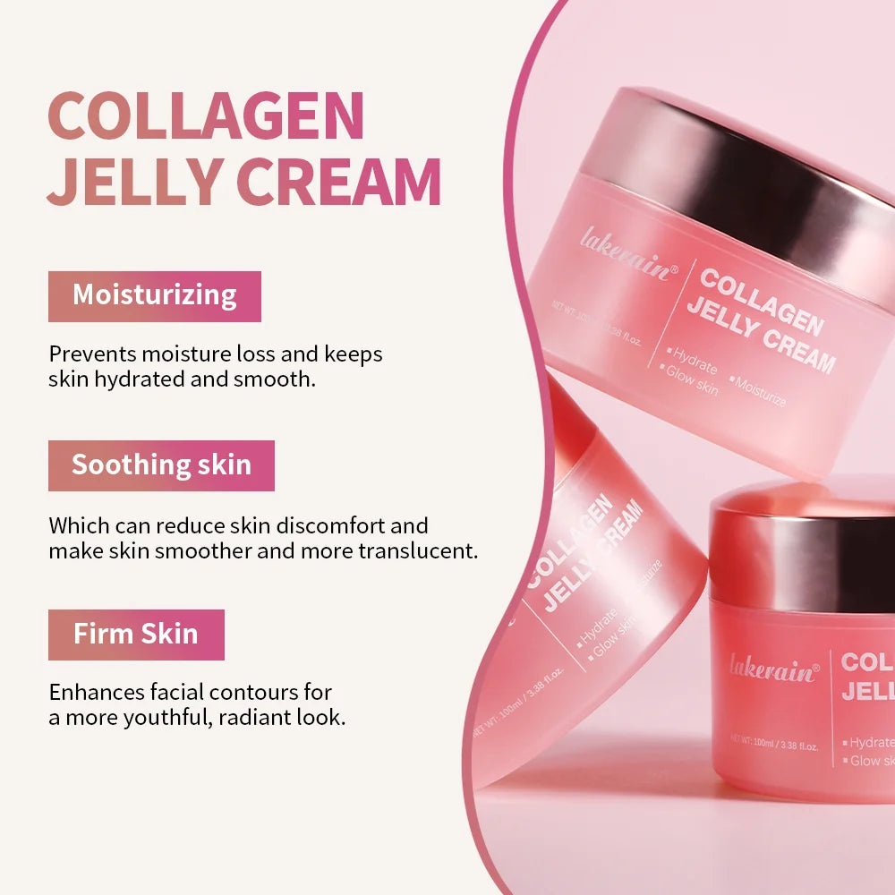 Collagen Jelly Cream Niacinamide Firming Moisturizer Skincare Gel