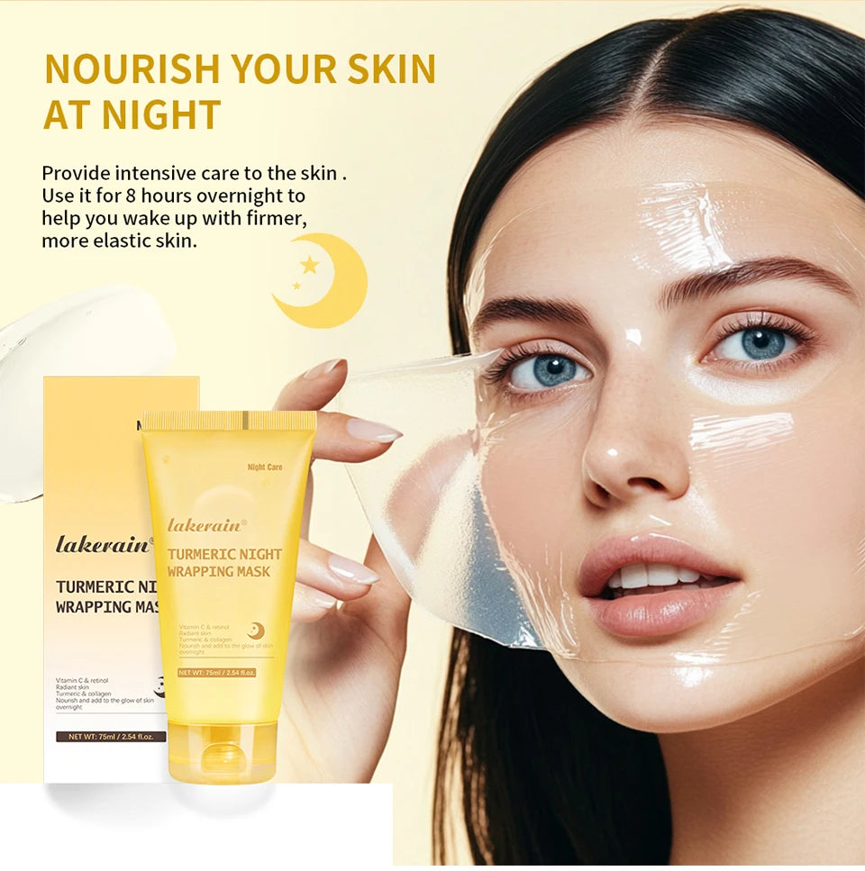 Turmeric Collagen Overnight Peel Off Sleeping Mask