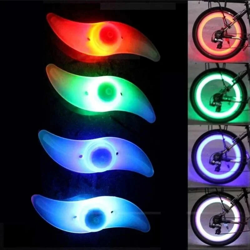 LED Bike Wheel Spoke Lights Waterproof Bicycle Safety Warning Lamp