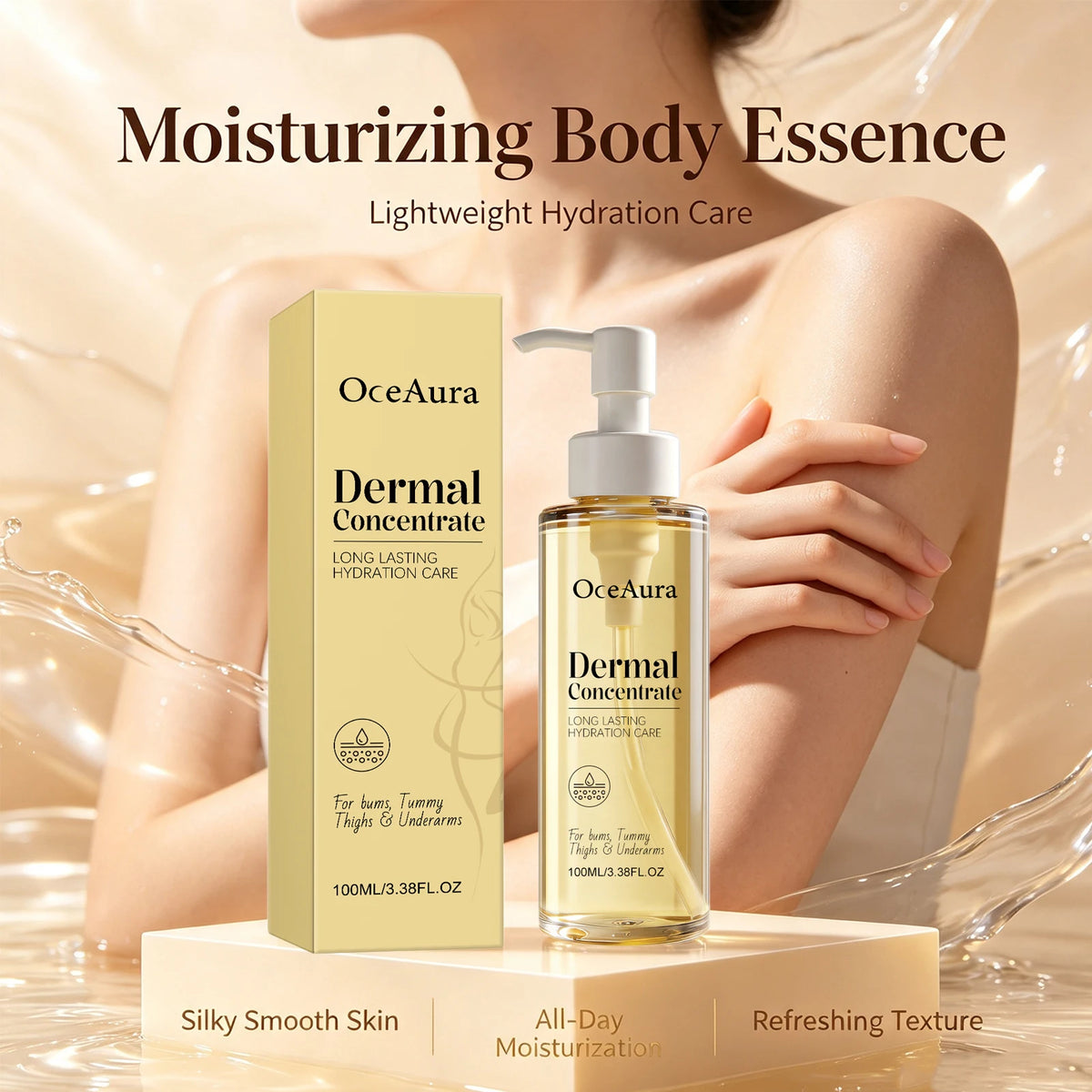 OceAura Body Care Oil Moisturizing Serum for Dry Skin