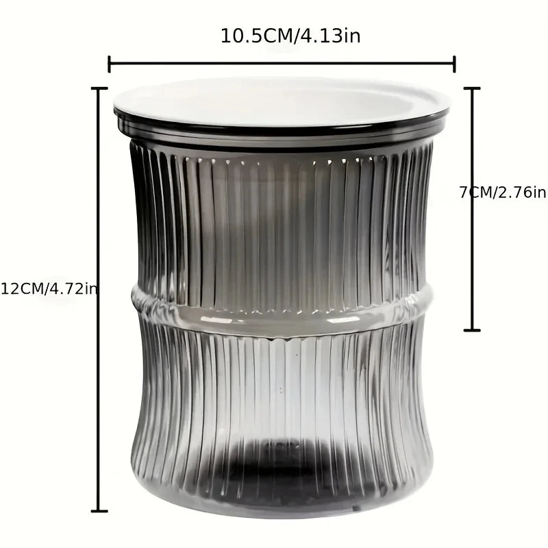 Self Watering Planter Pot Transparent Lazy Hydroponic Flower Vase - 4