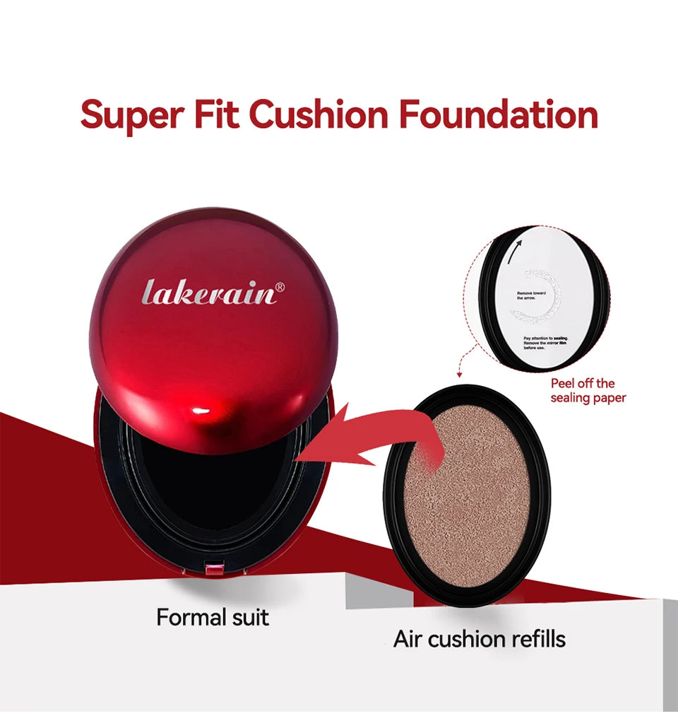 Waterproof Cushion Foundation Refill Long Lasting Korean Makeup CC Cream
