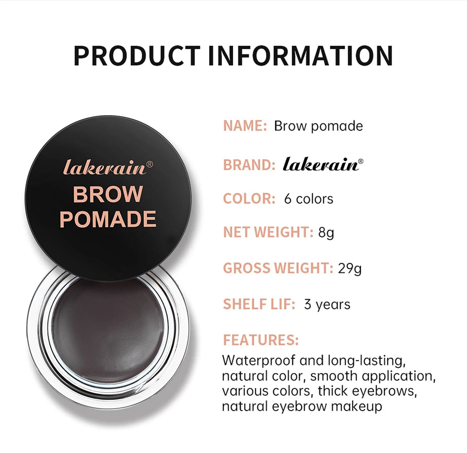 Wild Eyebrow Pomade Waterproof Styling Wax Cream - 15