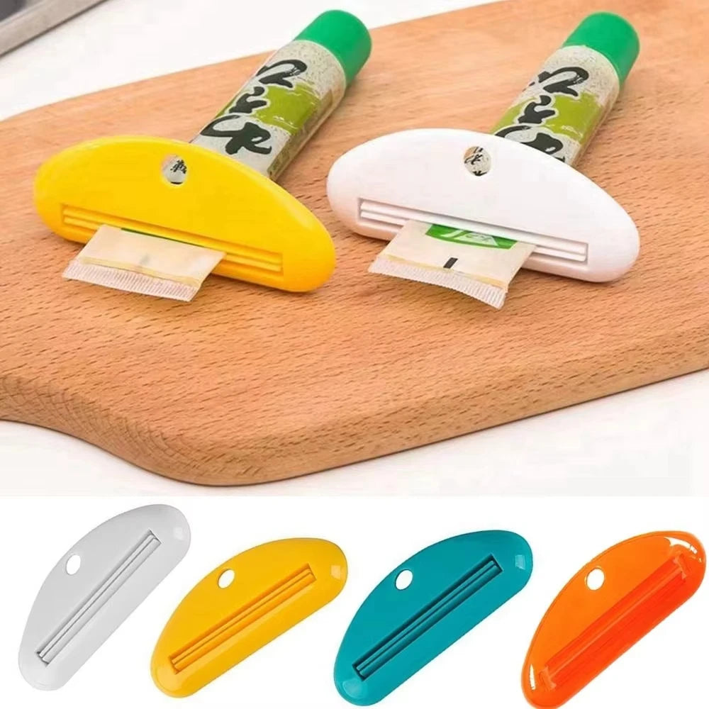 Manual Toothpaste Dispenser Tube Squeezer Bathroom Extruder Tool