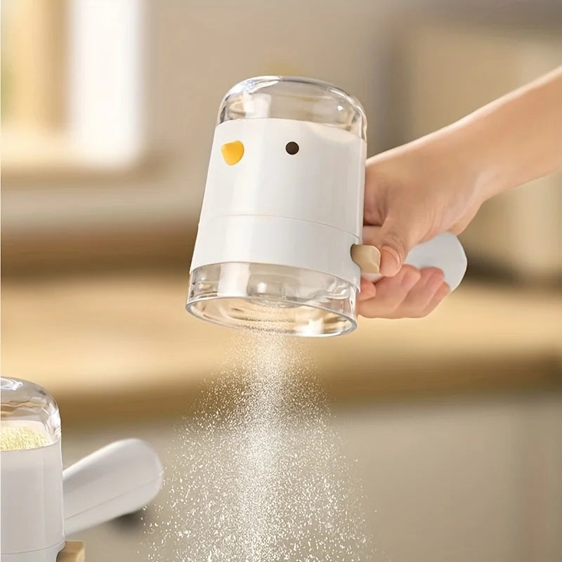 Bird Shaped Quantitative Salt Dispenser Precise Seasoning Control Jar - 2