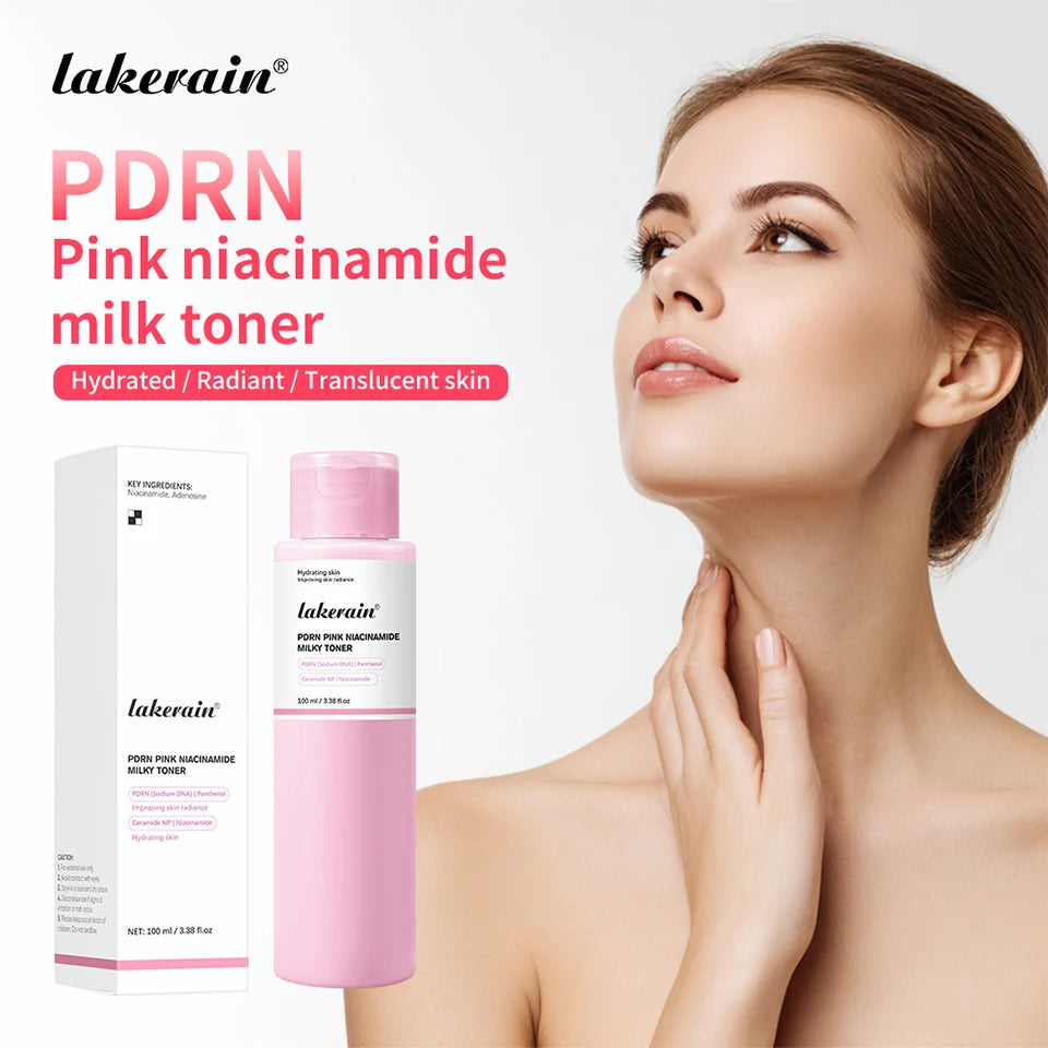 PDRN Pink Niacinamide Milky Toner Hydrating Facial Lotion - 7