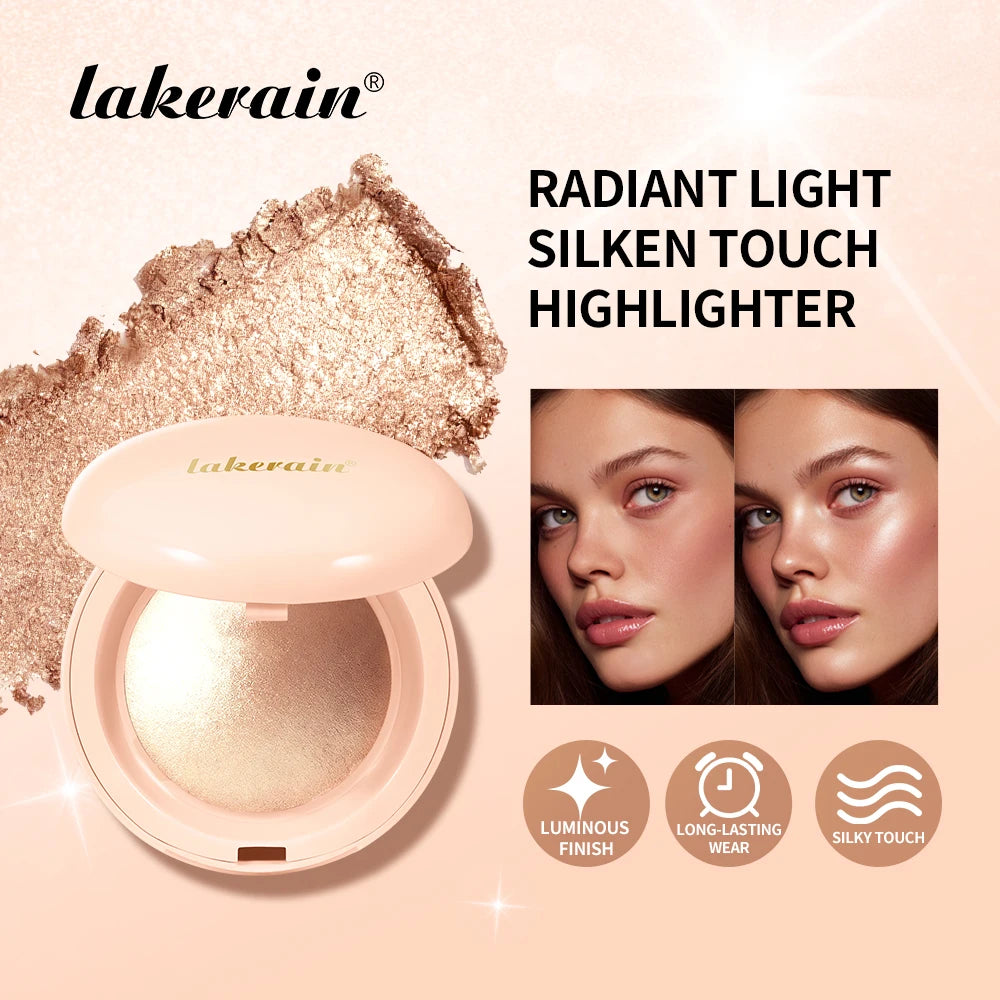 Silken Touch Highlighter Powder Glow Shimmer Illuminator Makeup - 2