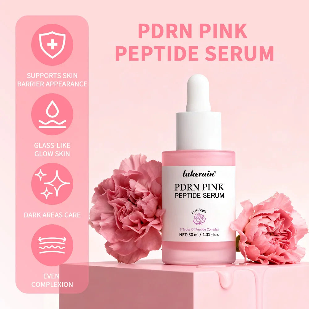 Lakerain PDRN Pink Peptide Serum Korean Skincare Essence - 2