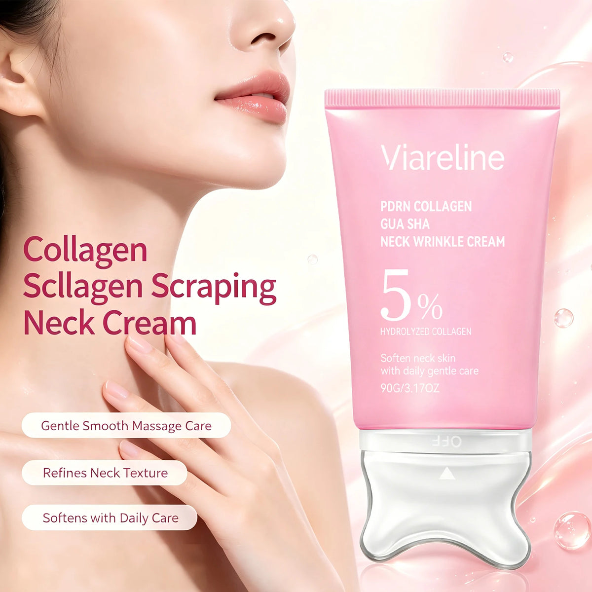 Collagen Neck Cream Firming Hydrating Anti Aging Moisturizer