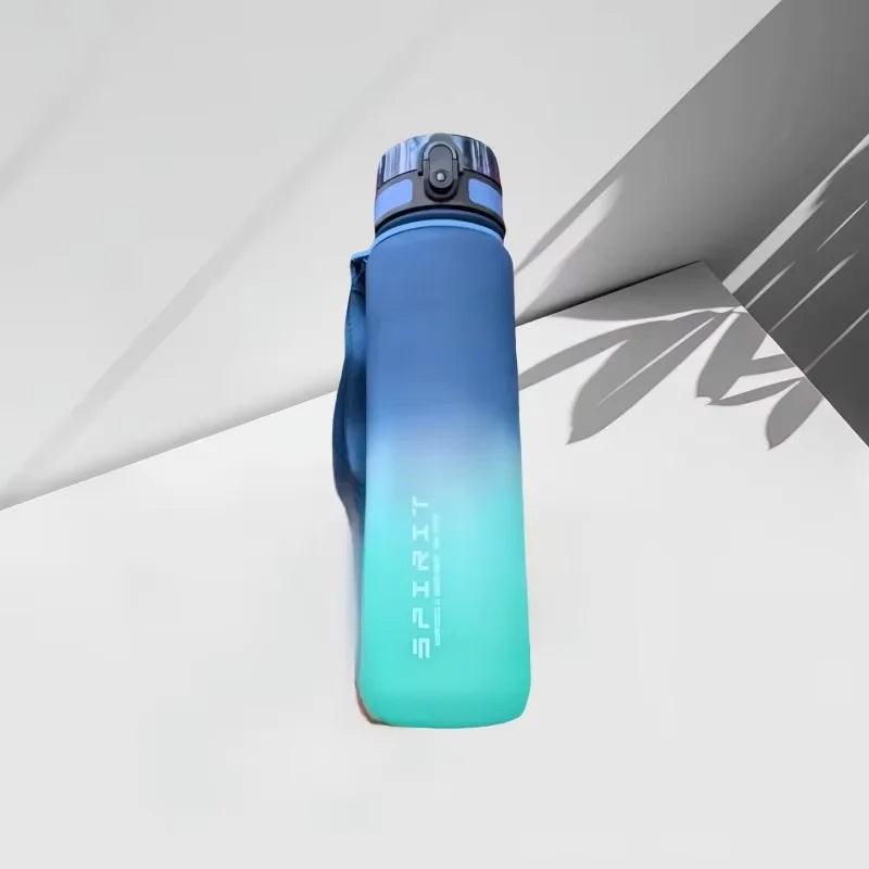 Motivational Sports Water Bottle Leak Proof Gym Jug Travel Cup - 4