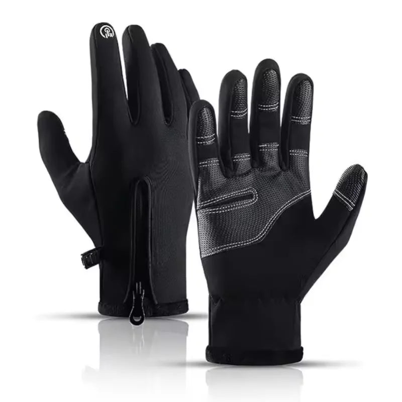 Winter Waterproof Touch Screen Gloves Non-Slip Thermal Cycling Mittens