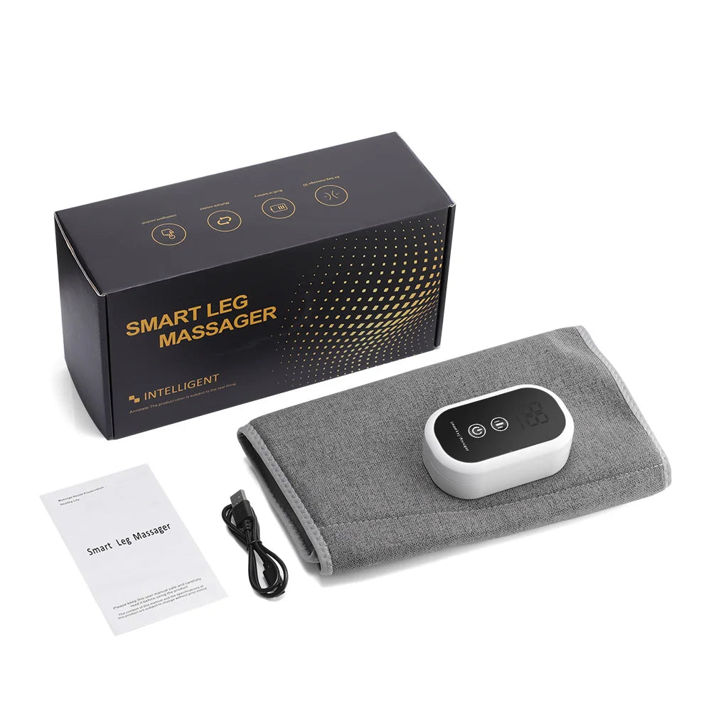 Wireless Air Pressure Calf Massager Electric Leg Compression Wrap - 22