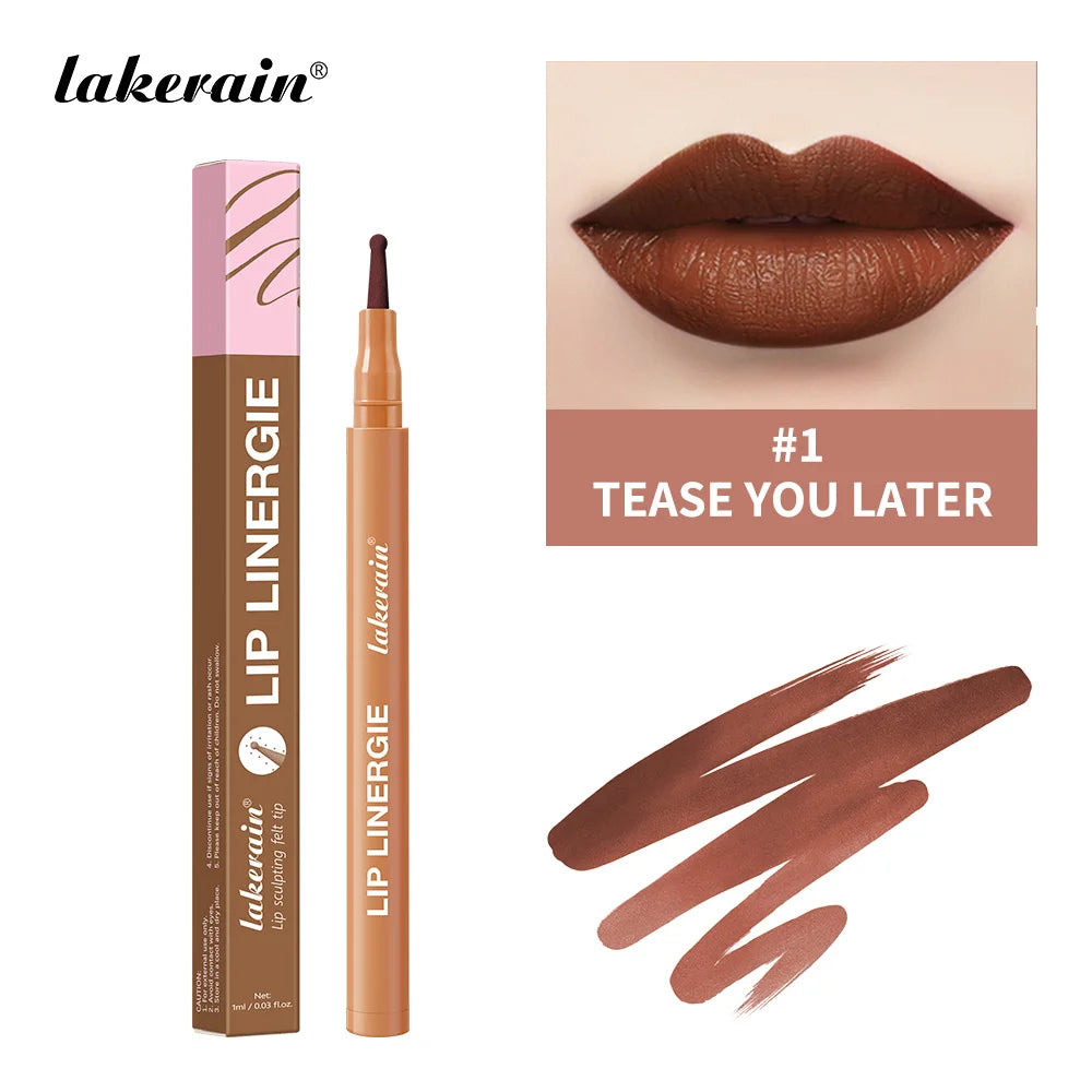 Lip Lingerie Lip Liner Stain Waterproof Long Lasting Pen - 37