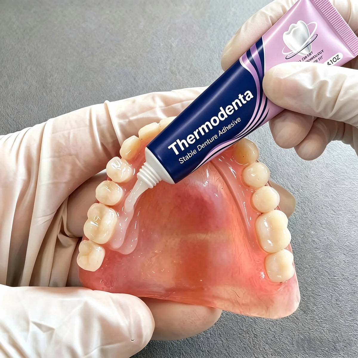 Thermoplastic Silicone Denture Cushion and Comfort Fixing Liner