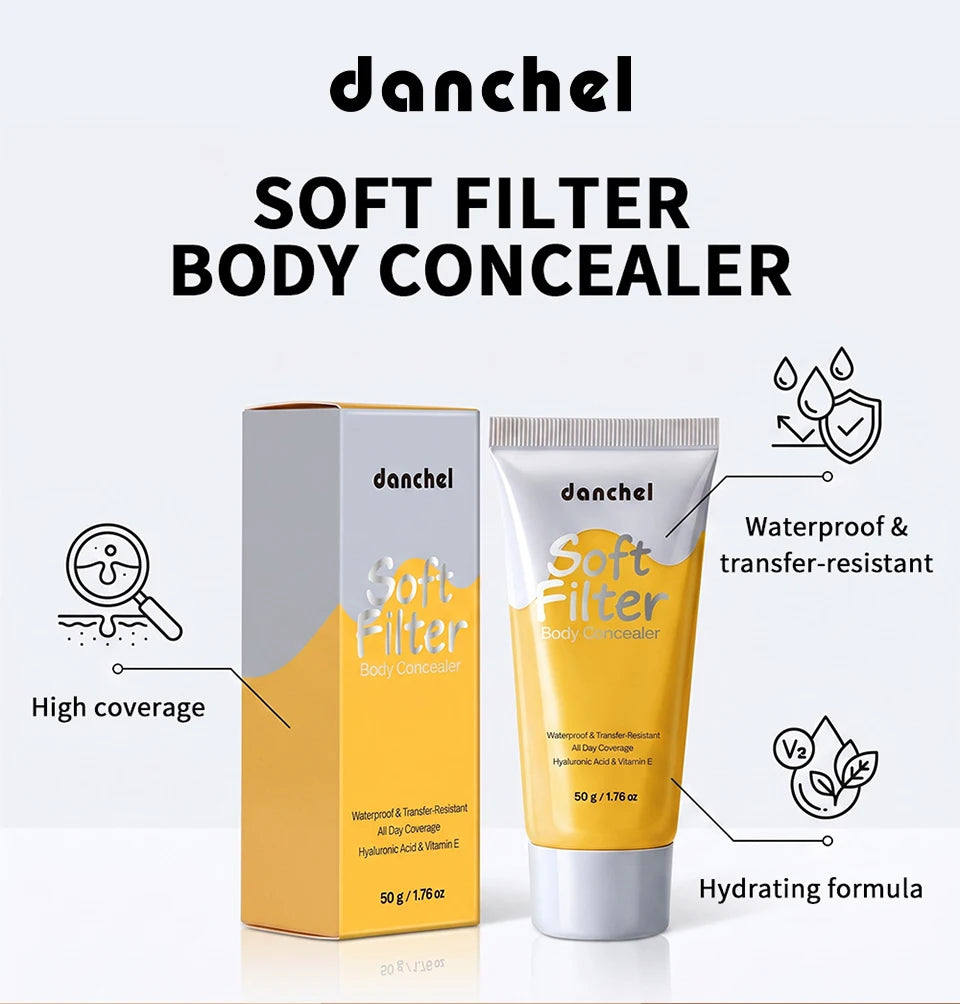 Waterproof Body Concealer Makeup For Tattoos Scars And Veins