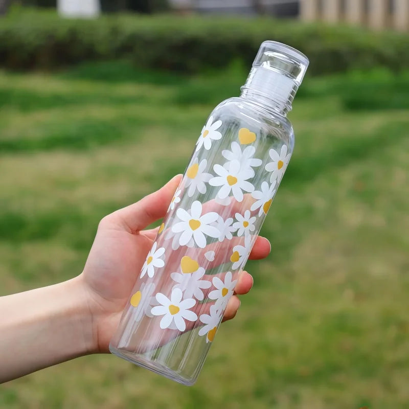 480ml Portable Plastic Water Bottle Minimalist Sports Drink Cup