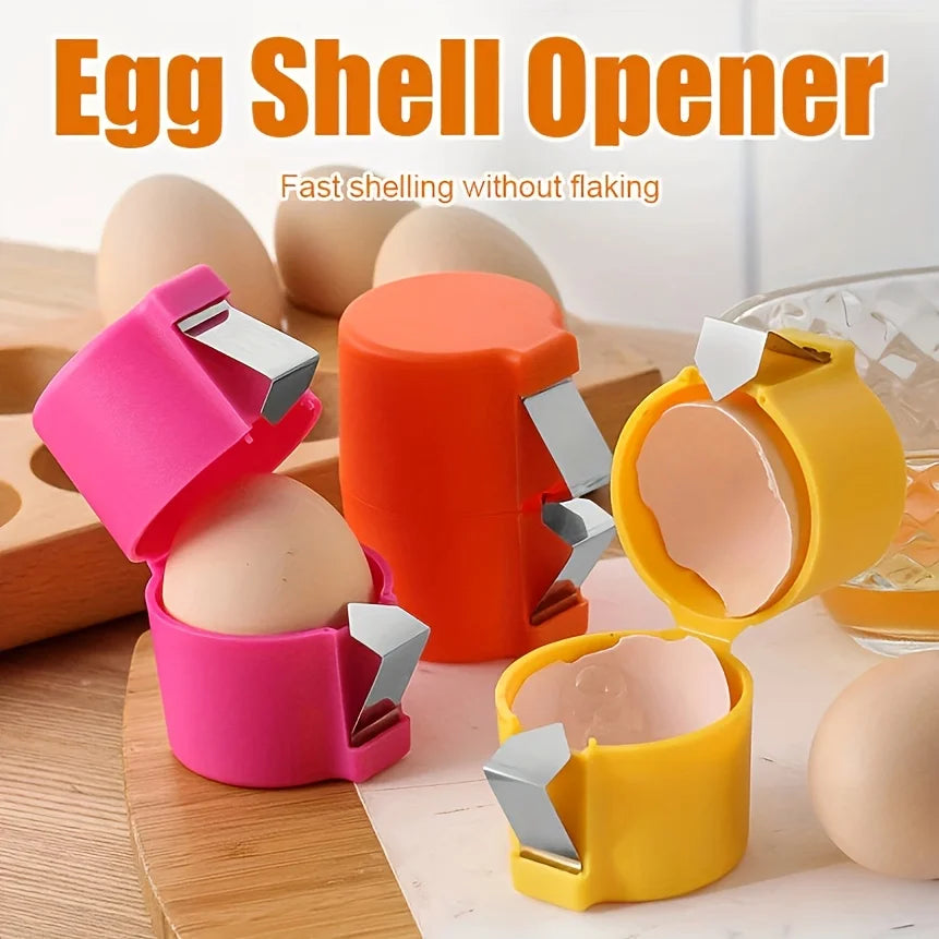 Portable Egg Cracker Tool Kitchen Egg Sheller and Divider - 8
