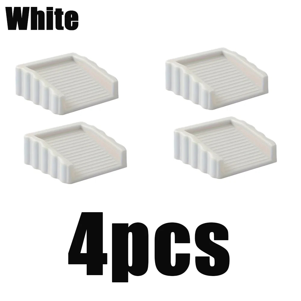 Anti-Slip Door Stopper Rubber Door Wedge Floor Protector Set