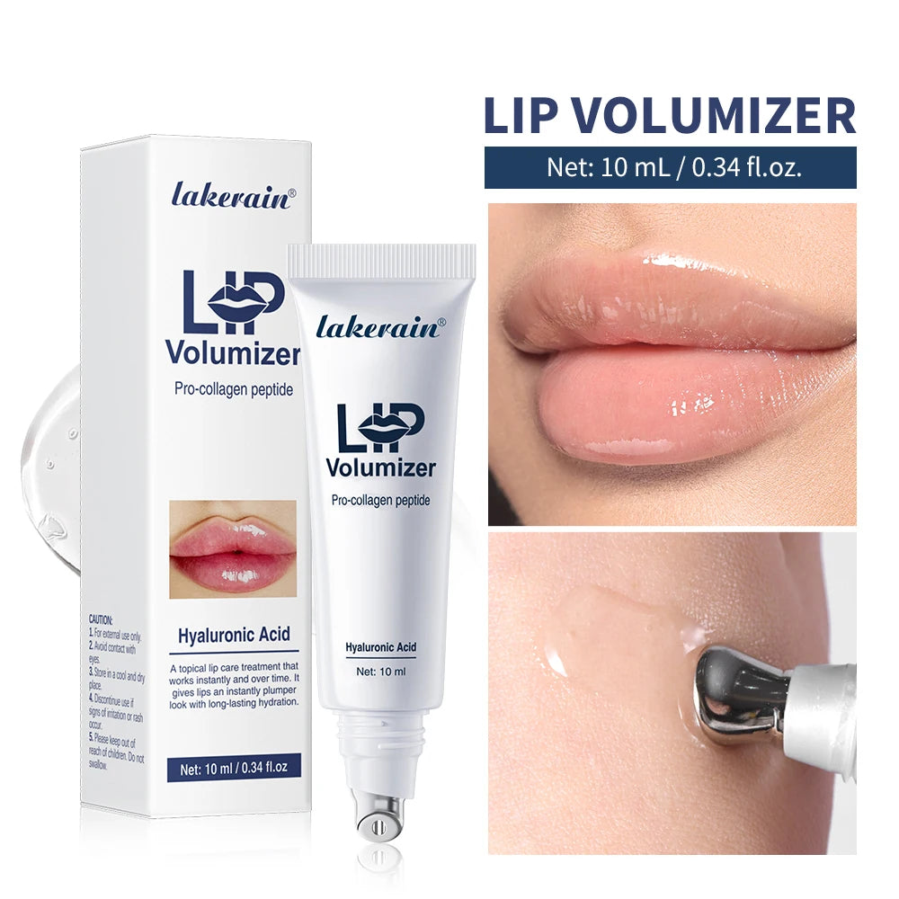 Hyaluronic Acid Plump Lip Oil Hydrating Gloss Treatment