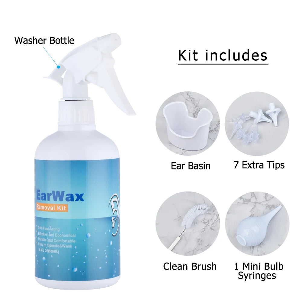 Electric Ear Water Cleaner Earwax Removal Irrigation System
