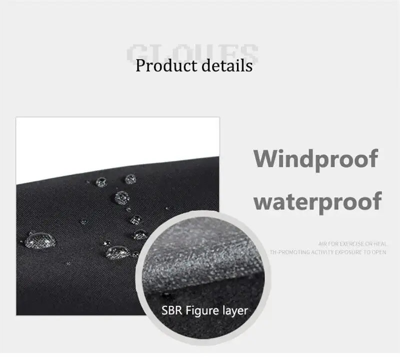 Winter Waterproof Touch Screen Gloves Warm Thermal Ski Cycling Mittens