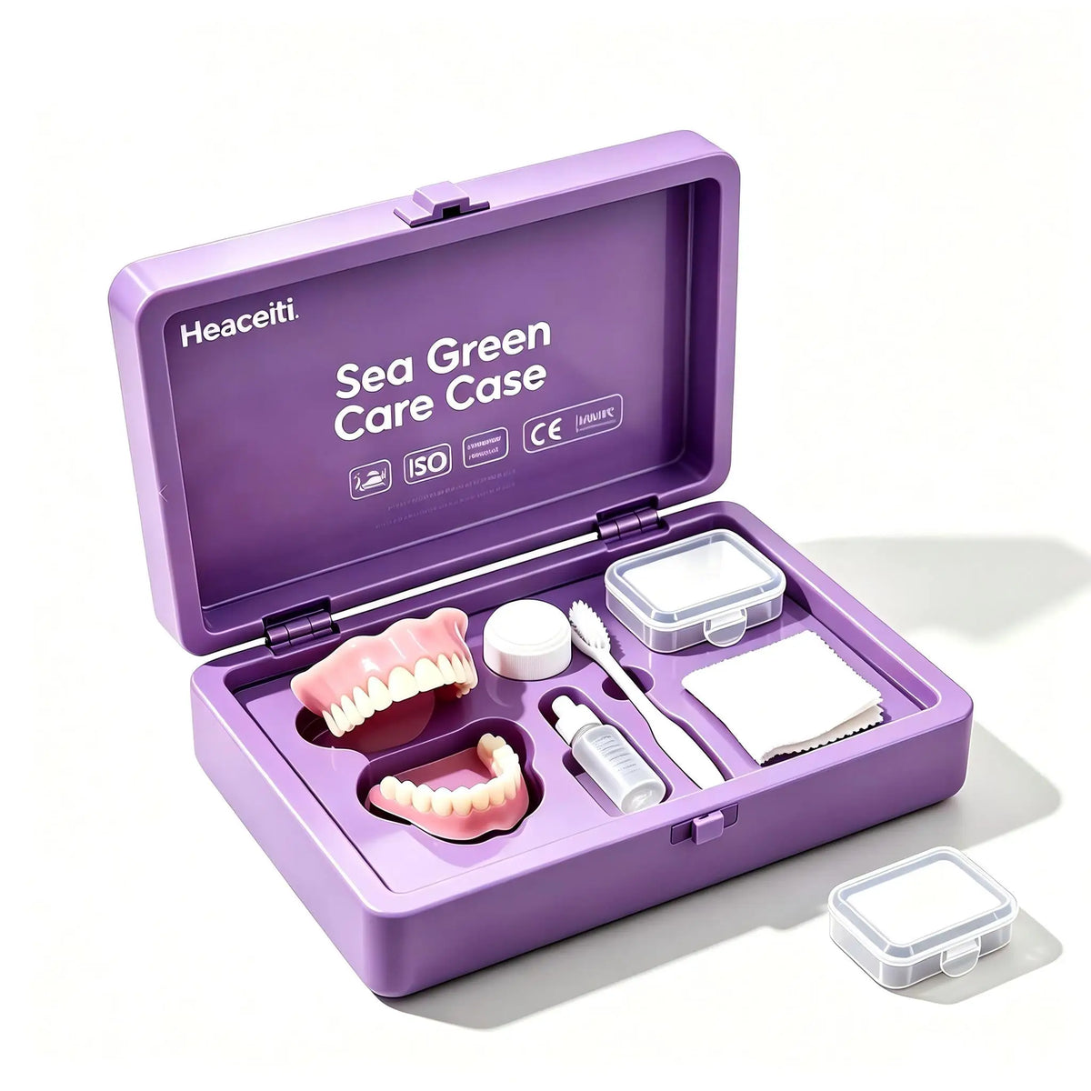 Instant Smile Veneers Upper Lower Teeth Set Denture Kit
