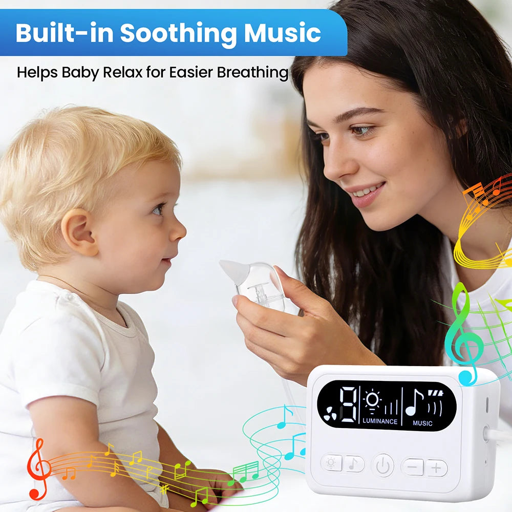 Electric Baby Nasal Aspirator Rechargeable Nose Cleaner