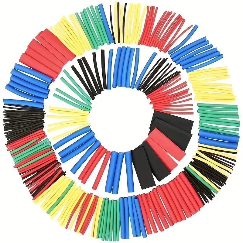 Heat Shrink Tubing Kit Electrical Wire Insulation Sleeve Wrap Set