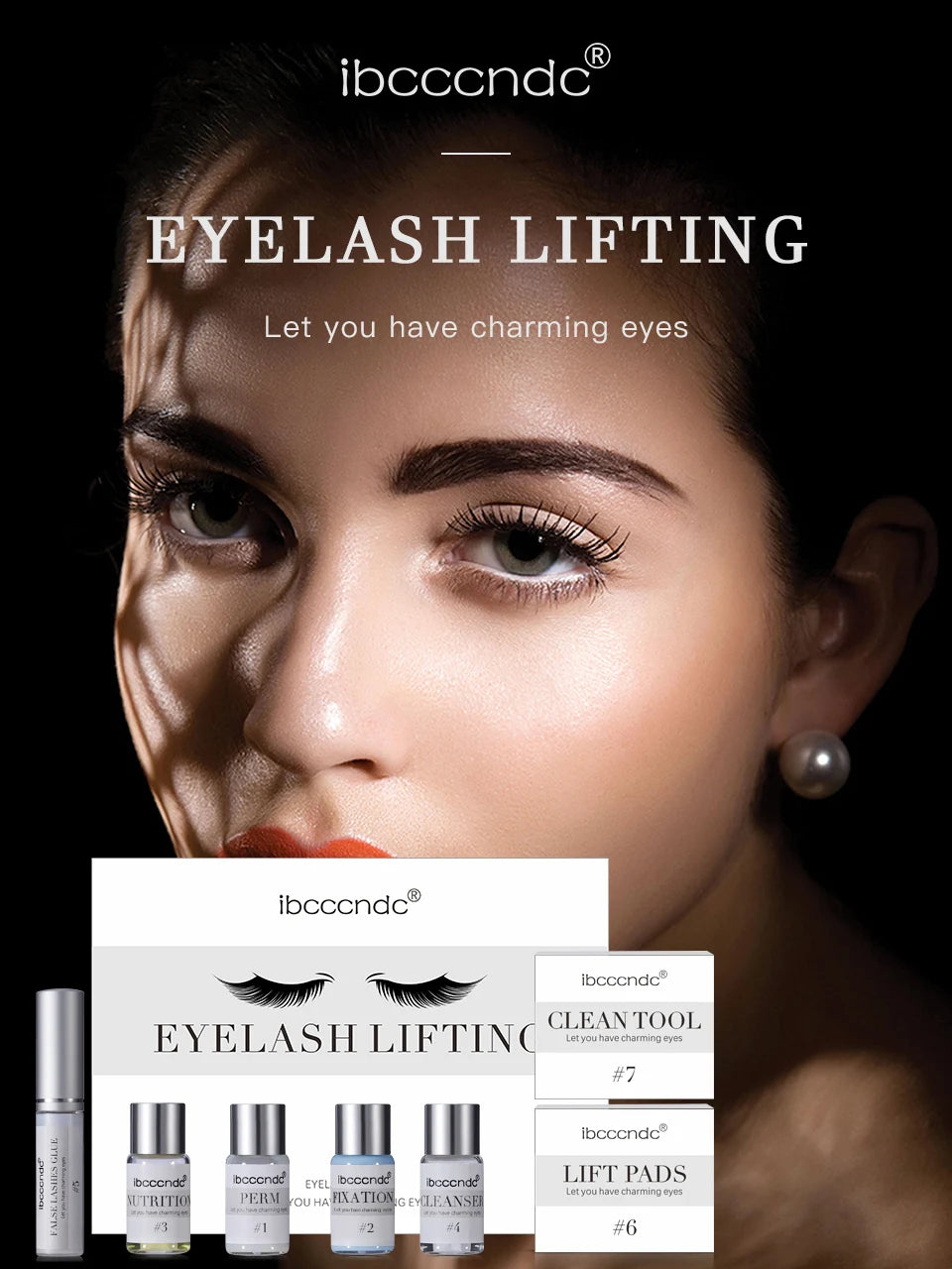 Professional Lash Lifting Kit Semi Permanent Eyelash Perming - 7