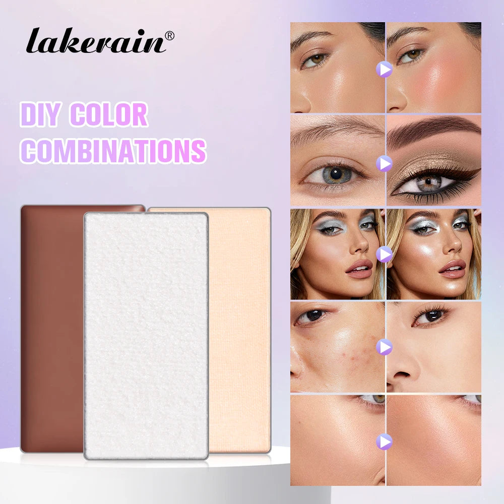 Lakerain Waterproof Eyeshadow Palette Refill DIY Makeup Refills - 2