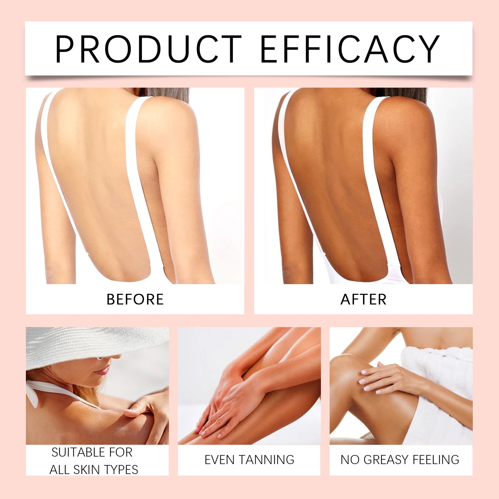 Body Tanning Cream Solarium Bronzing Lotion - 11