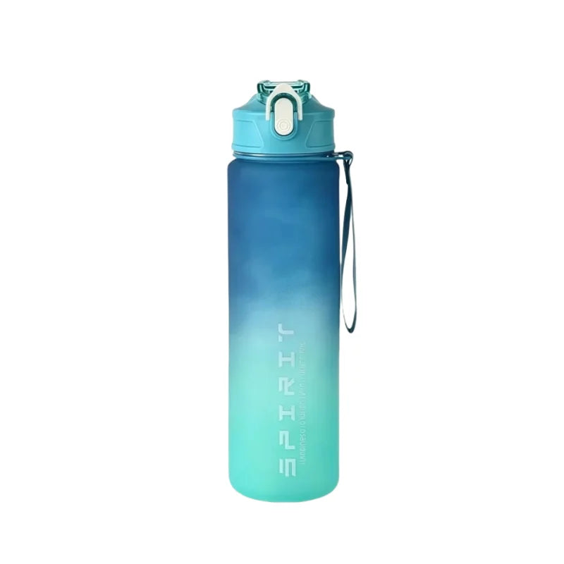 750ml Leak Proof Sports Water Bottle Portable Fitness Gym Jug