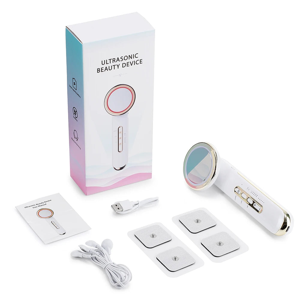 EMS Ultrasound Cavitation Body Slimming & Facial Massager - 11