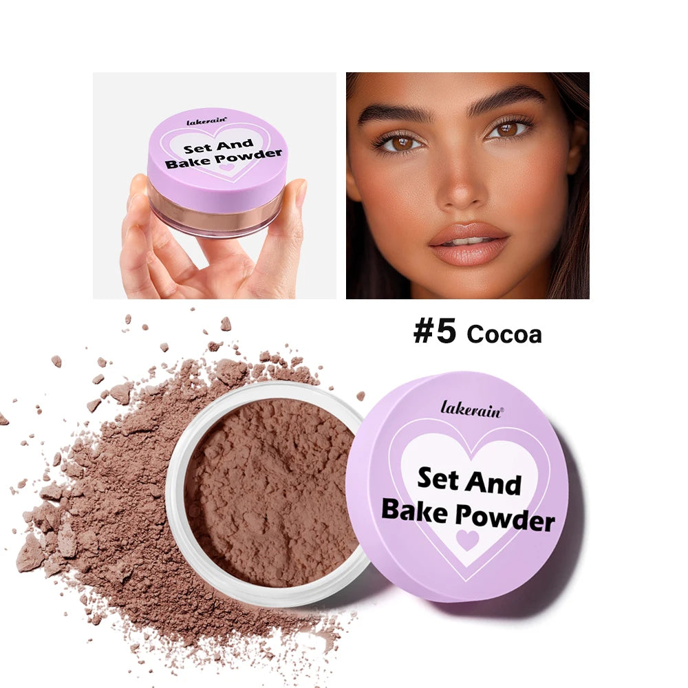 Lakerain Delicate Setting Powder Oil Control Face Powder