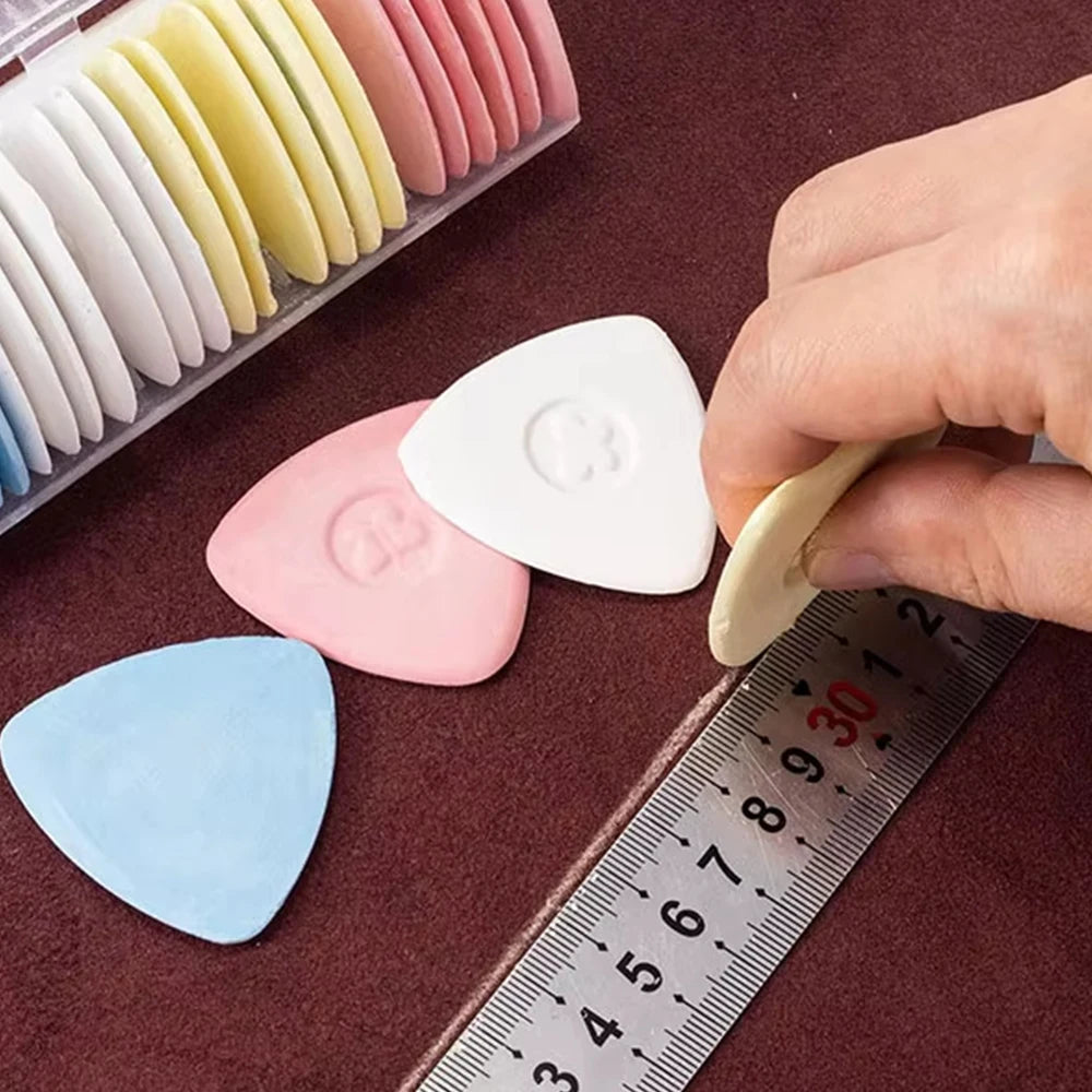 Triangle Tailors Chalk Set Erasable Fabric Marker for Sewing Quilting - 11