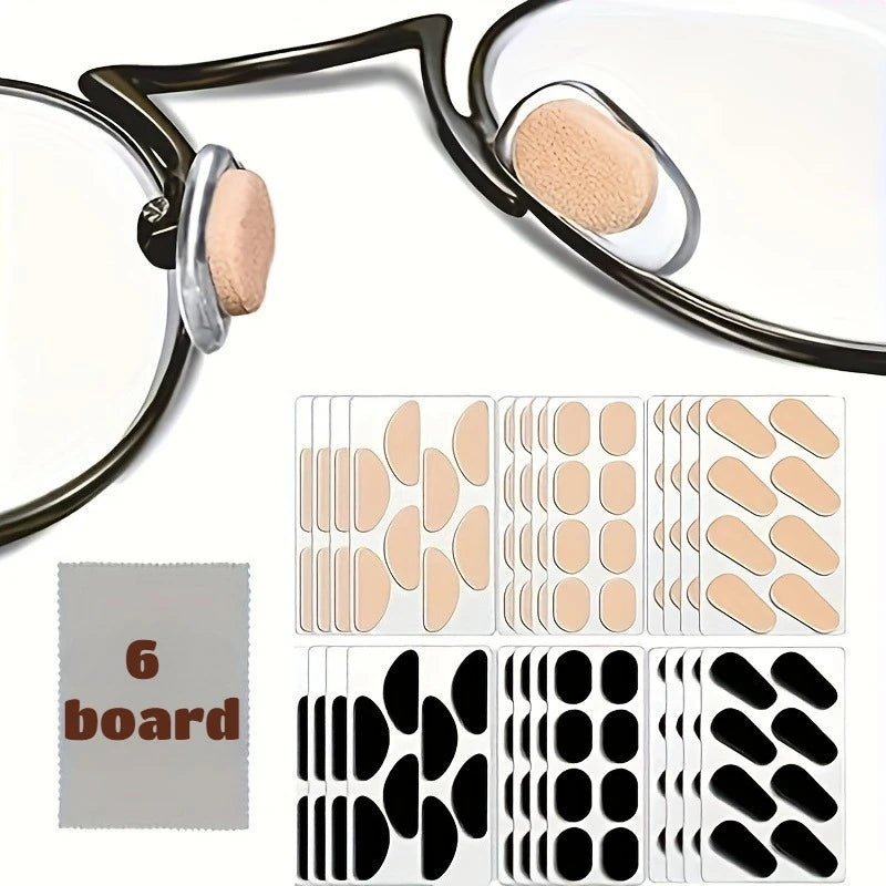 Adhesive Eyeglass Nose Pads Anti Slip Foam Cushions for Glasses - 7