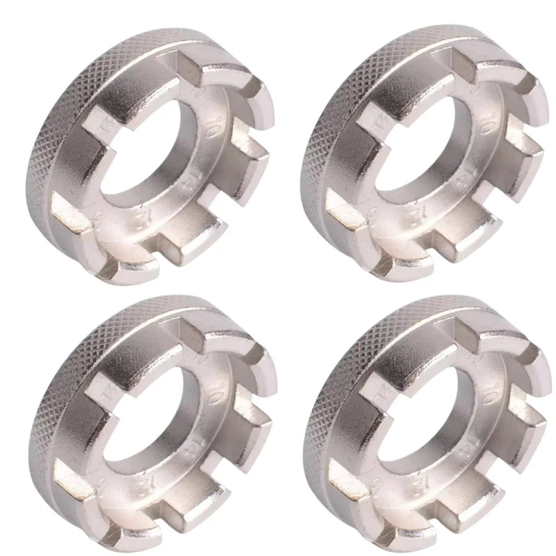 8 Way Bicycle Spoke Wrench Bike Rim Tension Adjustment Repair Tool - 7