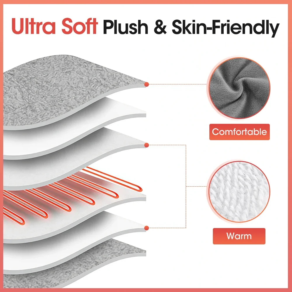 USB Electric Foot Warmer Heated Mat