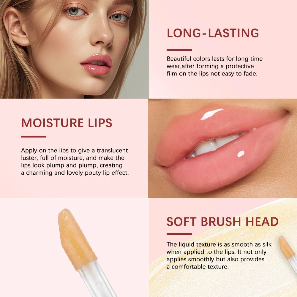 Lakerain Honey Infused Moisturizing Lip Gloss Oil - 4