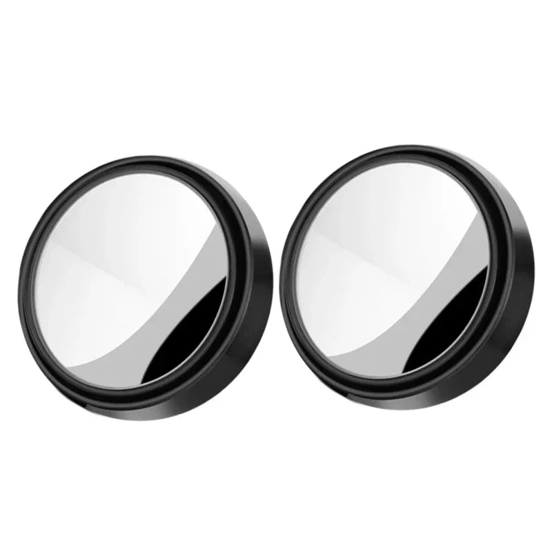 2Pcs Car Blind Spot Mirrors Adjustable Wide Angle Rearview Round Mirror - 5