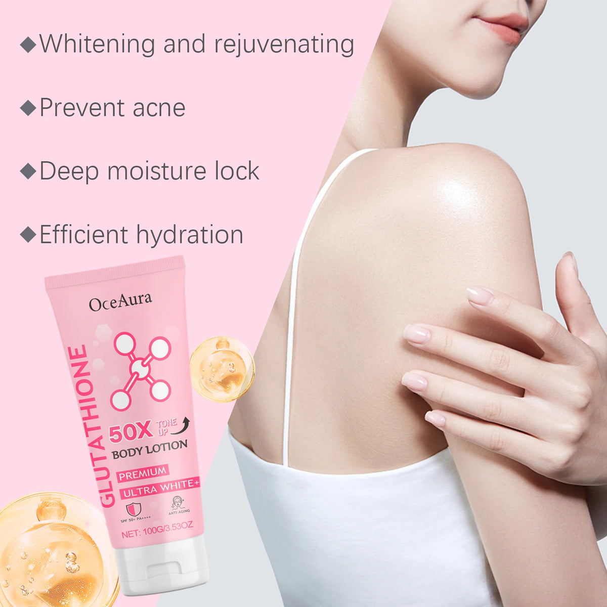Arbutin Lightening Body Lotion Moisturizing Cream