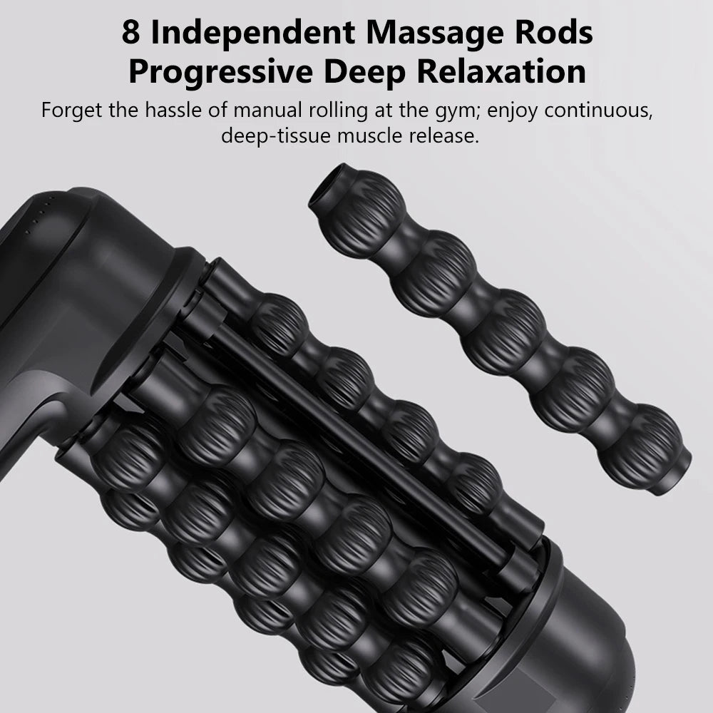 Electric Fascia Roller Muscle Massager Deep Tissue Body Roller - 5