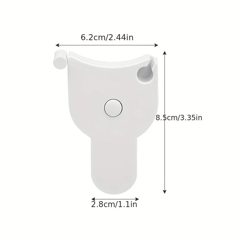 Retractable Body Measuring Tape Soft Fitness Waist Circumference Ruler