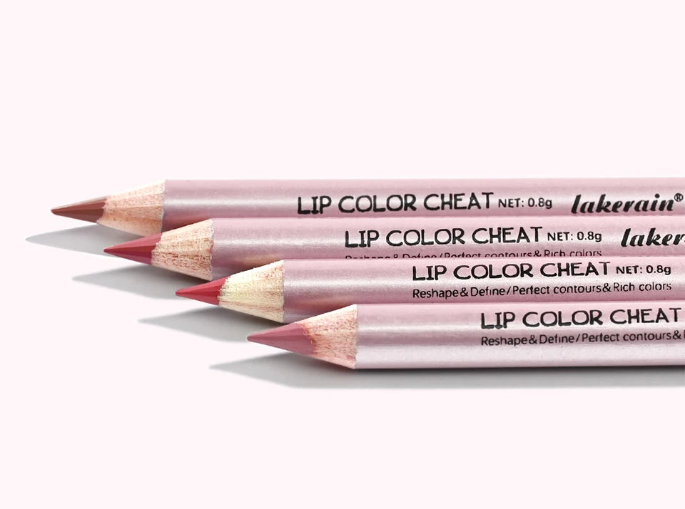 Matte Lip Pencil Waterproof Brown Lip Liner Stain