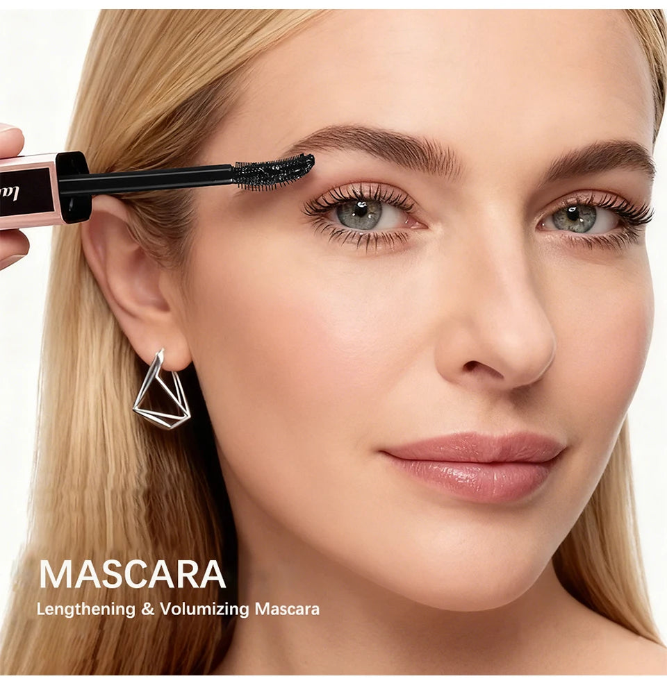 Waterproof Mascara Lengthening Eyelash Extension Curling Makeup - 9
