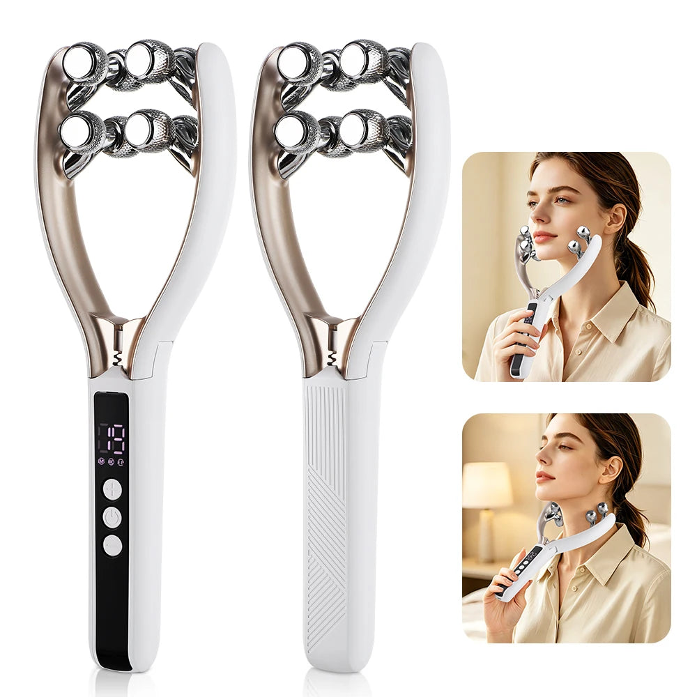 Electric Facial Massager Roller Skin Care Beauty Tool