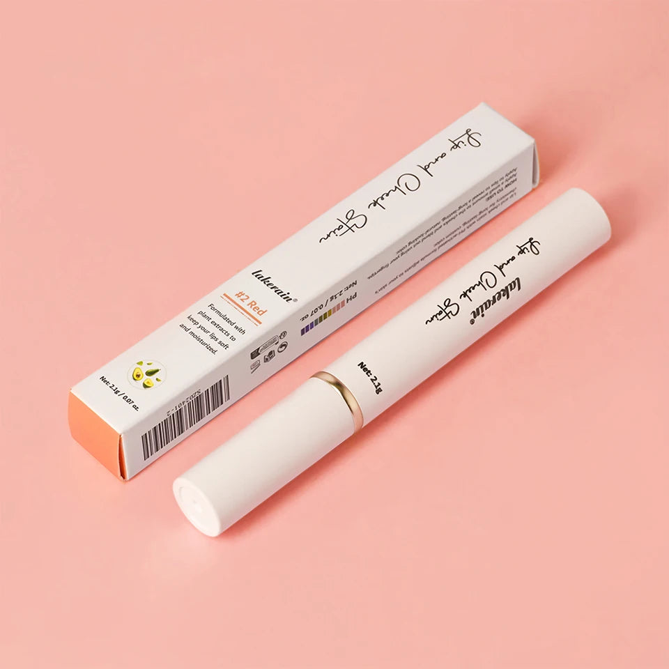 pH Activated Lip And Cheek Stain Natural Color Change Hydrating Tint
