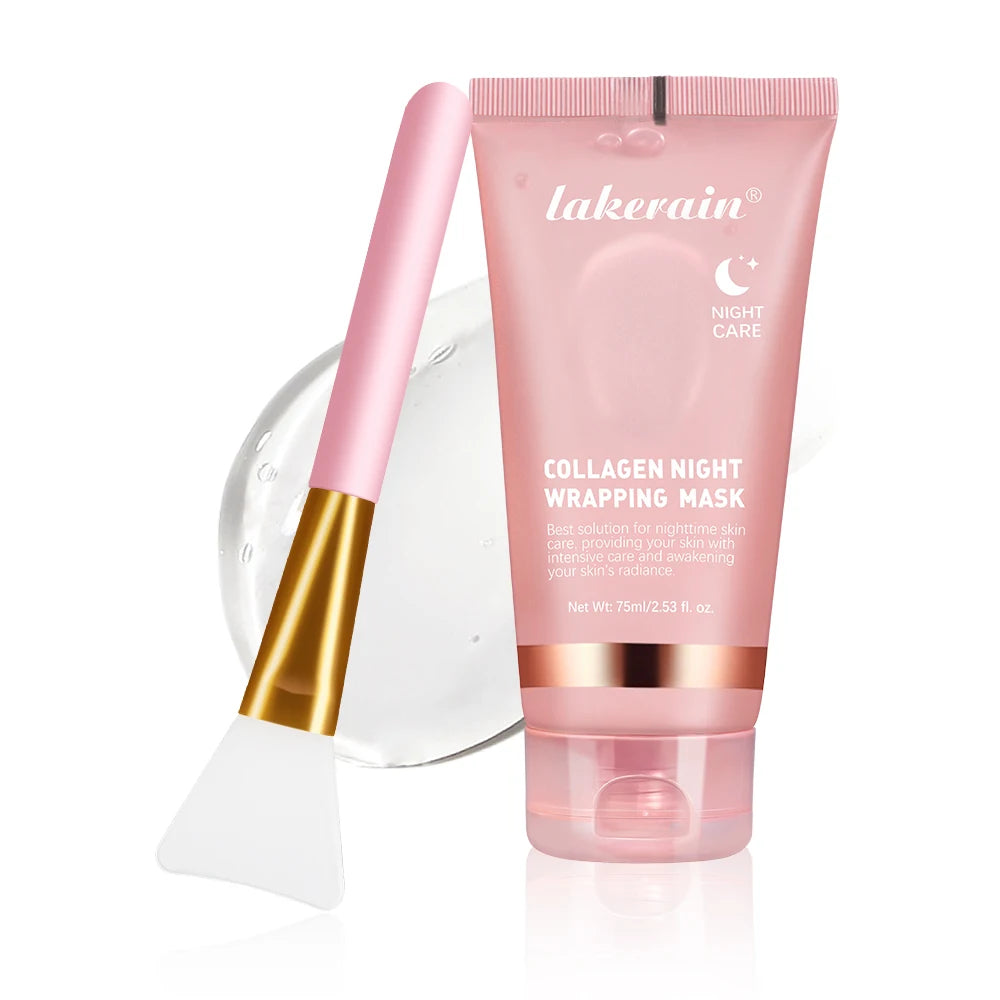 Collagen Jelly Cream Peel-Off Overnight Mask Hydrating Firming Skincare