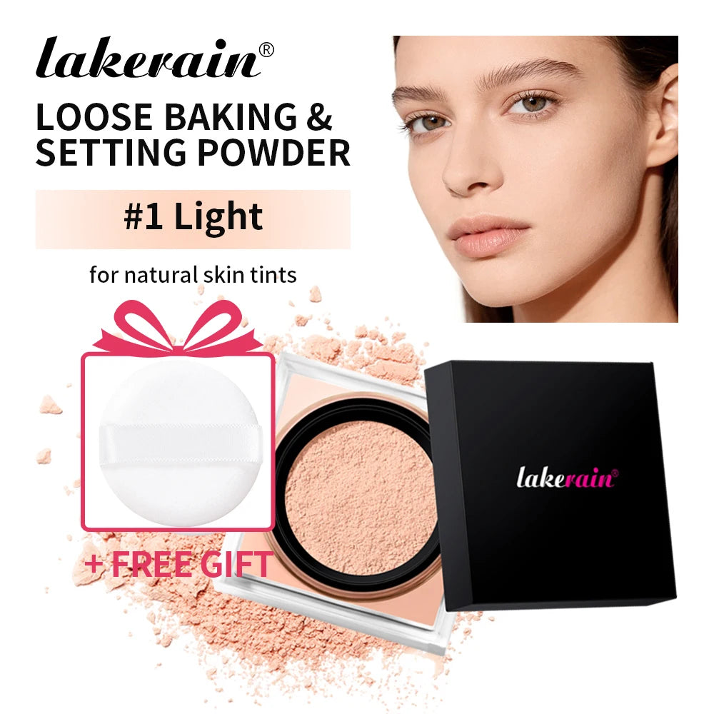 Matte Waterproof Loose Baking and Setting Powder - 19