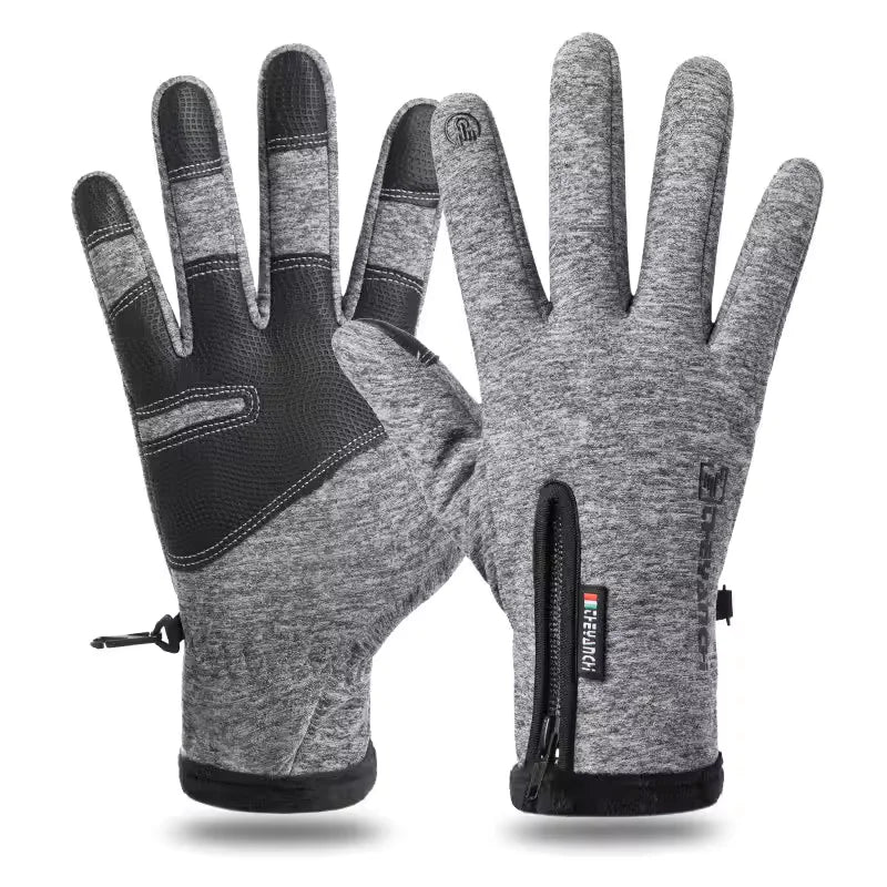 Waterproof Winter Cycling Gloves Touch Screen Thermal Warm Gloves - 14